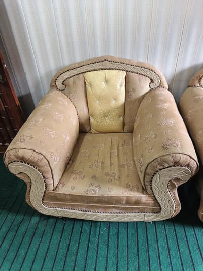 one 2 seater and two 1 seater sofas