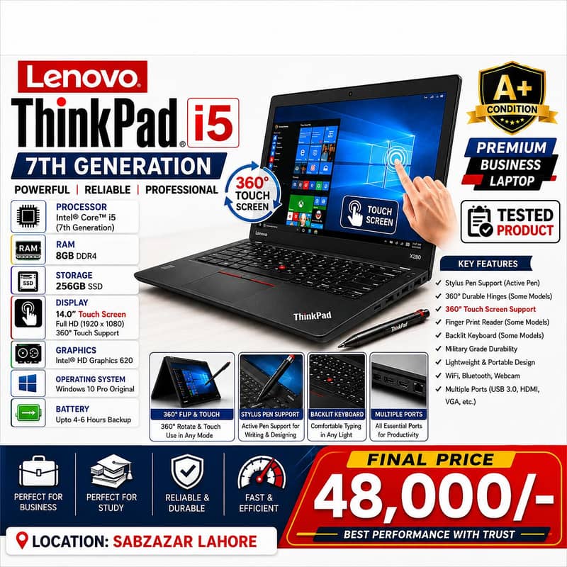Lenovo HP Dell Microsoft surface pro 7