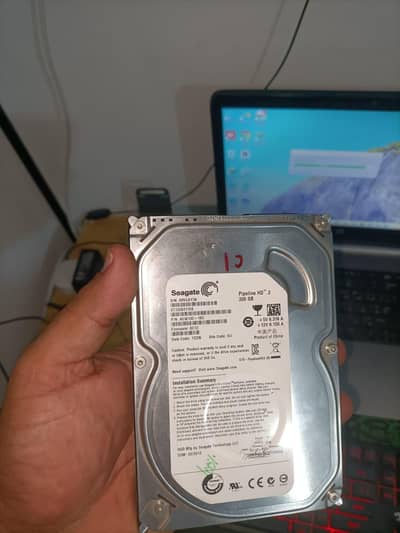 seagate 320GB harddrive 100 health
