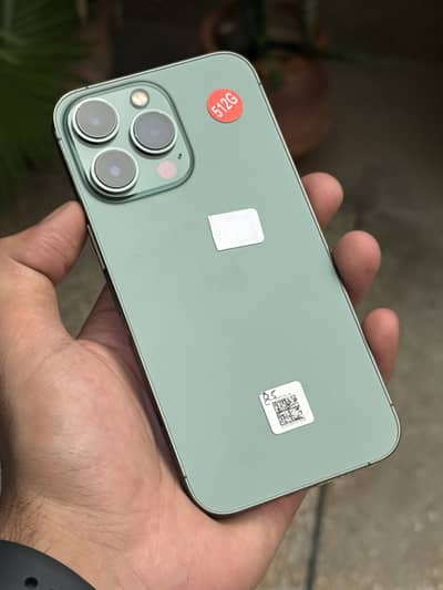 IPHONE 13 pro - 512GB - PTA APPROVED - 10/10 - 94 health.