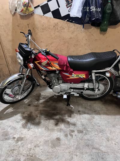 Honda cg 125 (2026) 7 month