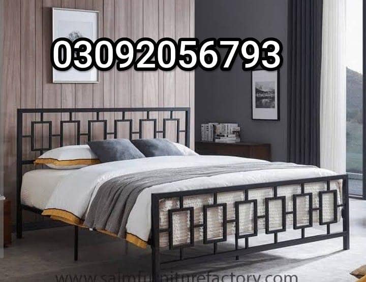 Double Bed/Iron double bed/Single bed/Bed Set/ 1