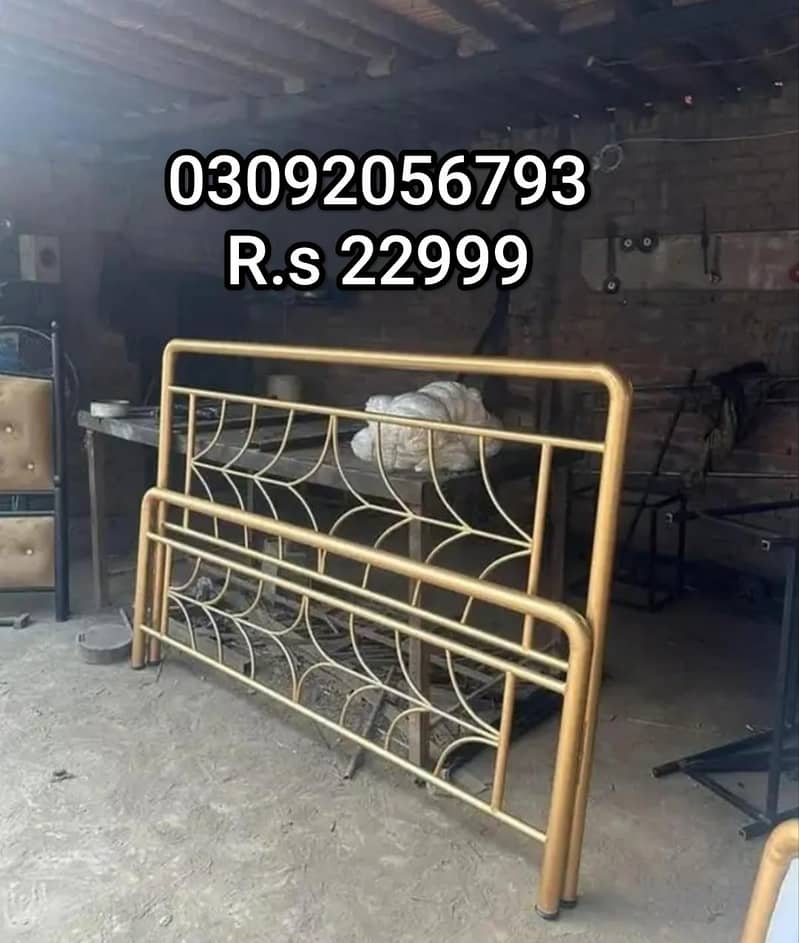 Double Bed/Iron double bed/Single bed/Bed Set/ 6