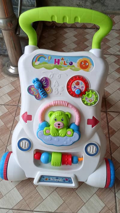 Baby push Walker with music and light