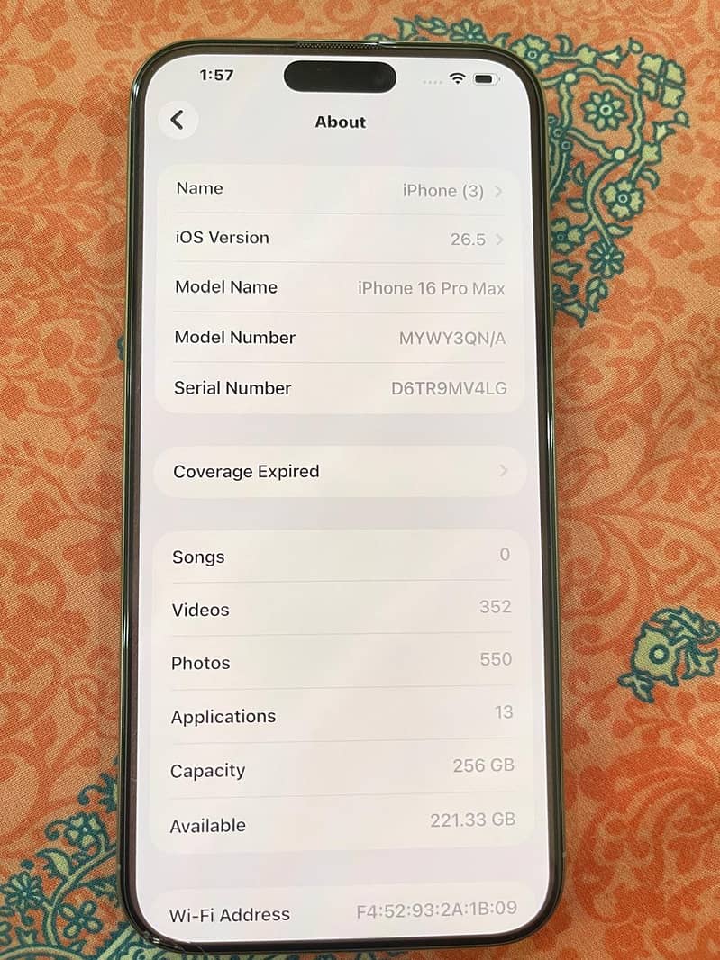 Apple iPhone 16 Pro Max 1