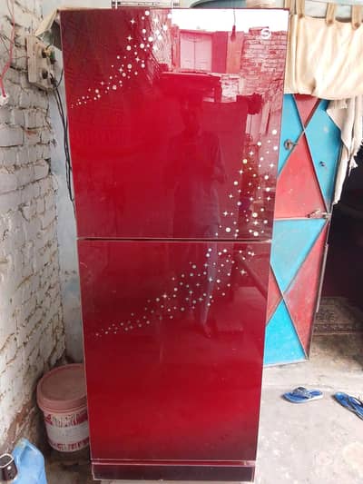 pel freezer good condition jambo size glass door