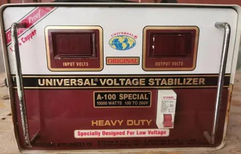 10000 universal voltage stabilizer for sale bilkul ok no ripir