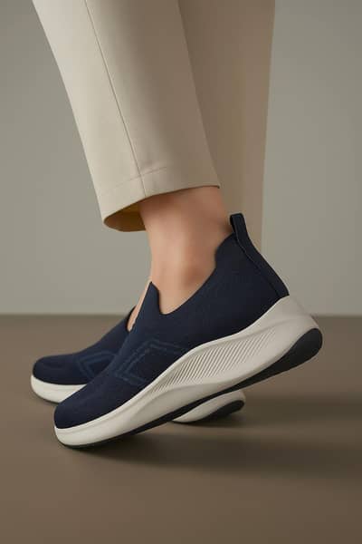 Sports Slip-On Walking Shoes for Men | Lightweight Running & Casual Sn
