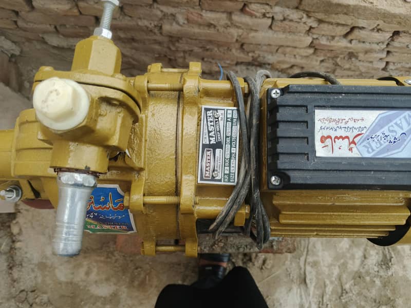 Master Double ampalar pump 2