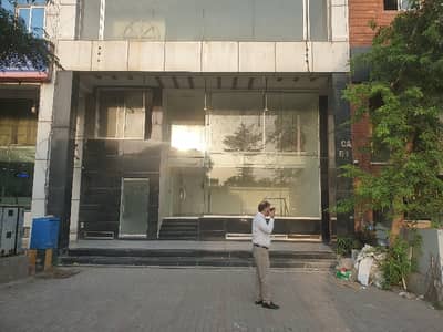 4 Marla Ground Basement Mezzanine Shop For Rent Main Commercial DHA Phase 5 Lahore