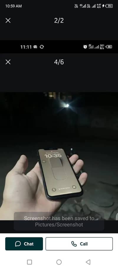 iPhone X battery and panel change face off 64gb jv set