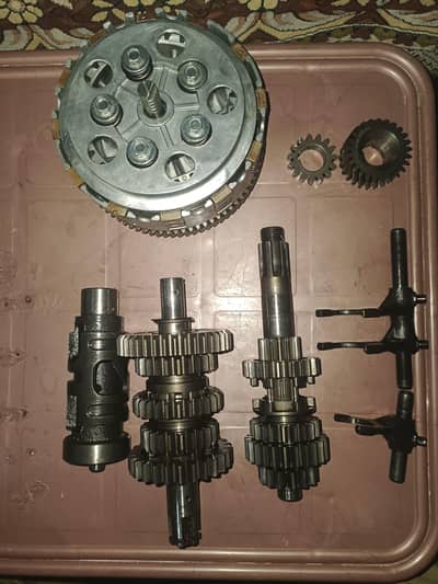gr150 gear gucha+cluch box complete with gear