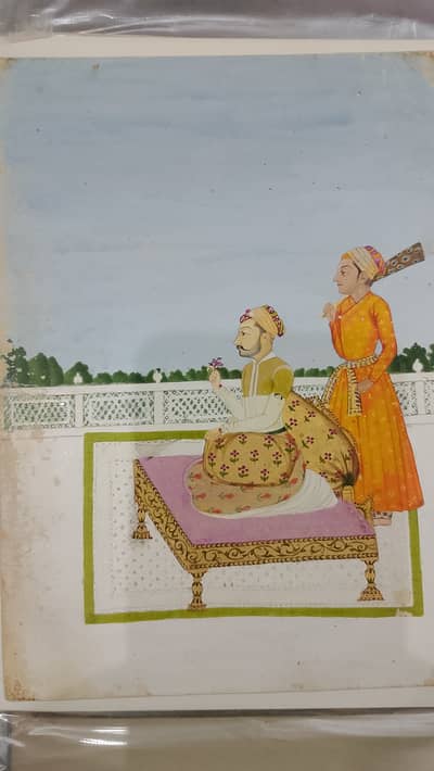 Hand mand picture antique