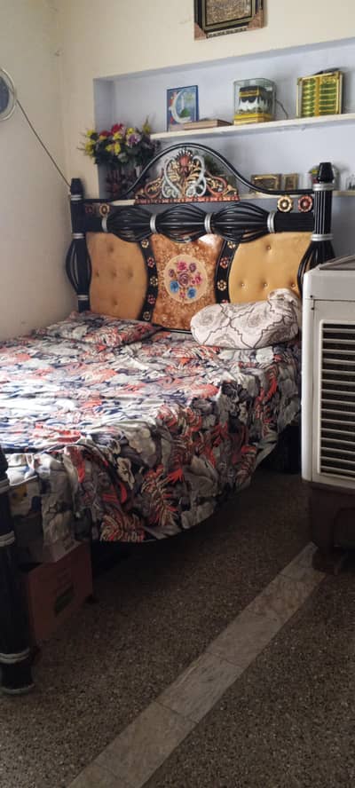 bed and sofa