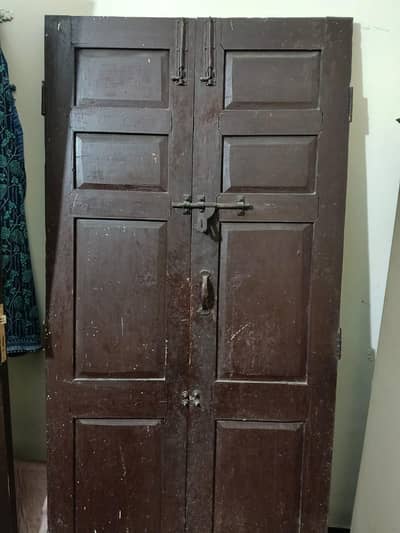 double side wooden door 