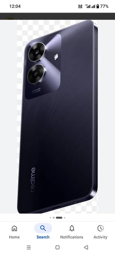 Realme Note 60 4gb 64gb full box.