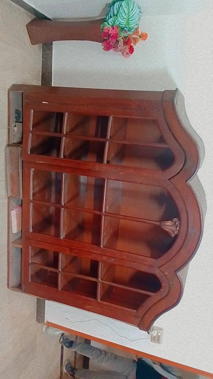 solid wood cupboard ,showcase, 3