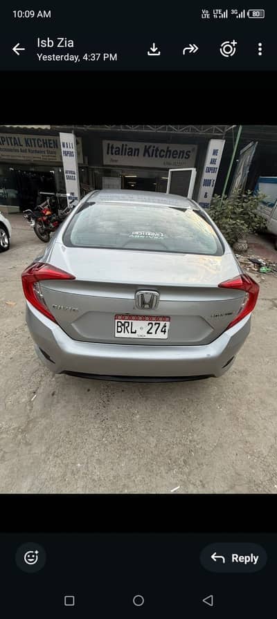 Honda Civic Prosmetic 2020