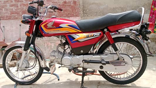 Honda CD 70 2025 Model | Fresh Condition | Hyderabad Number