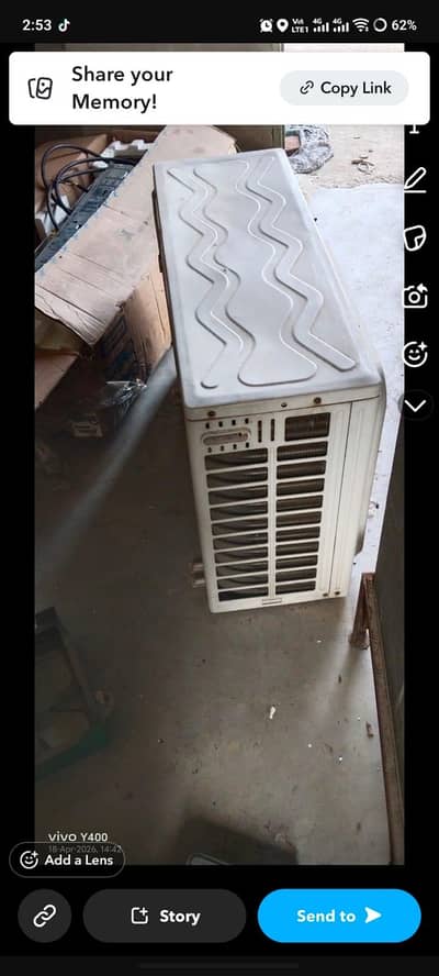 AC Haier DC inverter . 1.5 tan