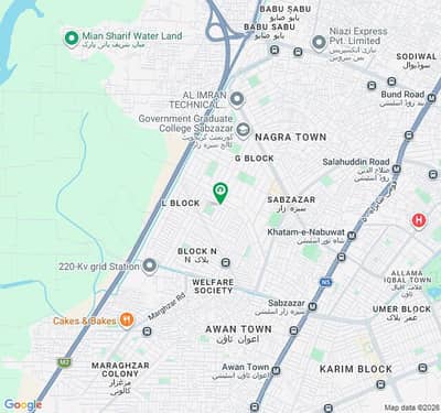 10 Marla Plot For Sale At 60 Feet Road