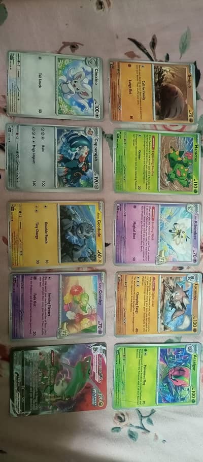 Pokémon cards ( pack of 10 ) for sale