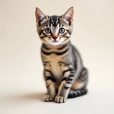 Tabby kitten