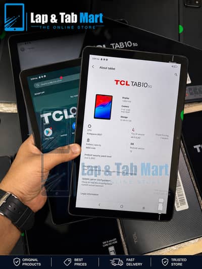 TCL Tab 10 5G | 4GB RAM | Brand New Stock | 10.1" HD Display