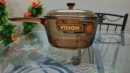 Vision amber Sauce Pan (Made in France)
