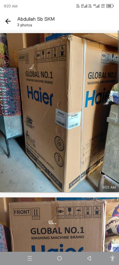 Haier Brand New Automatic Washer HWM85_1269