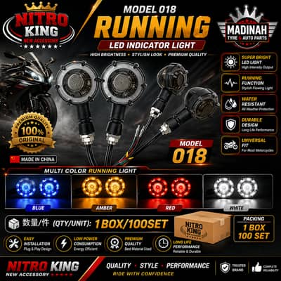 Nitro King Model 018 Running LED Indicator Light