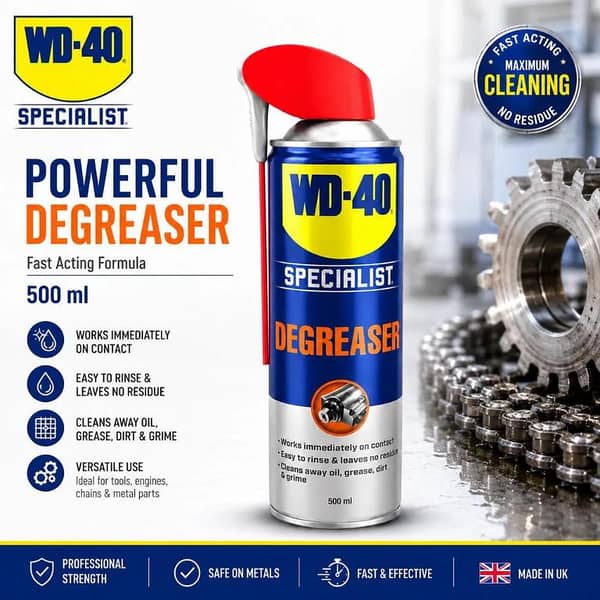 WD40 ENGINE DEGREASER (500ML)