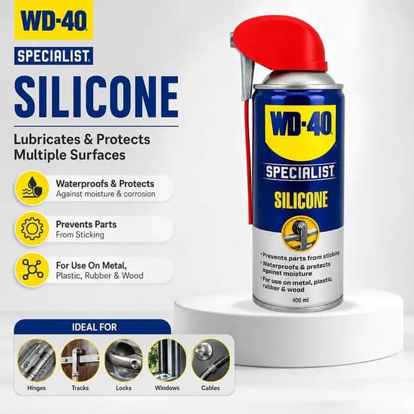 WD40 Silicone Lubricant -400ML-