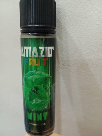 60ml 3mg mint vape flavor. 18 plus only