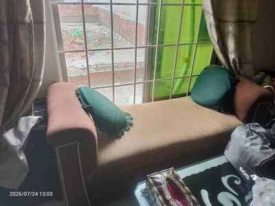 Single Bed and Dressing for sale