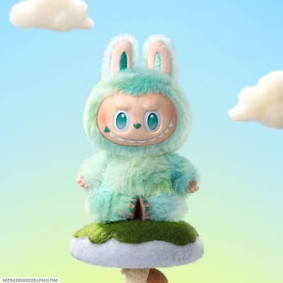 labubu doll green bunny