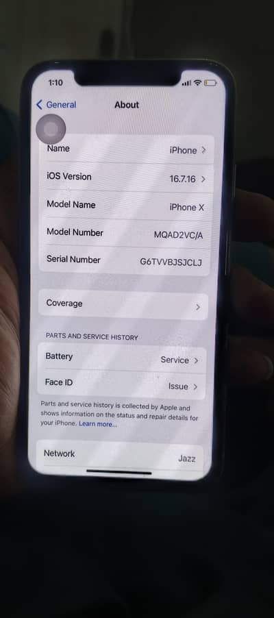 Apple iPhone X