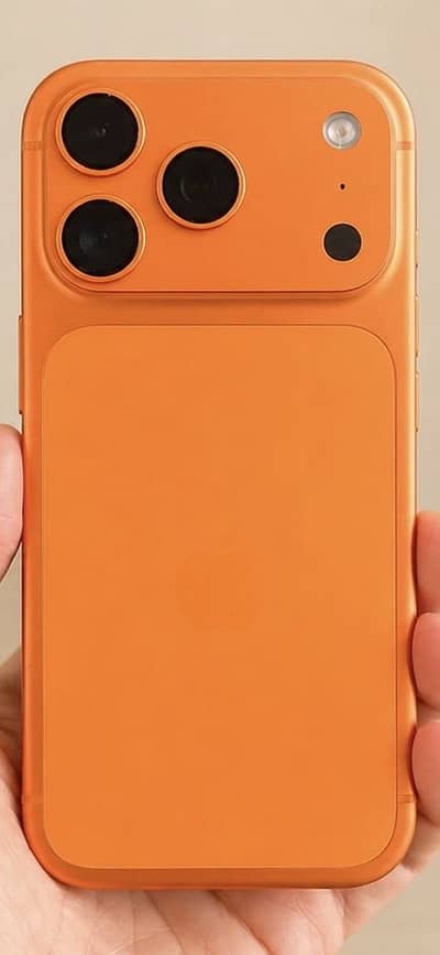 iPhone 17 pro max orange color