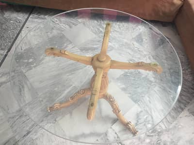 glass table