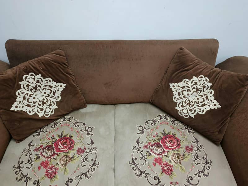 6 piece sofa set 3'2'1 3