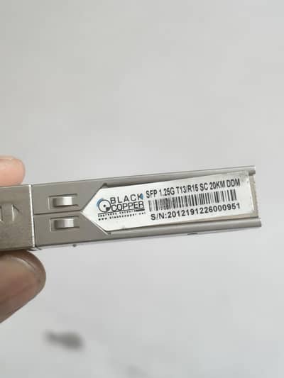 SFP Black Copper SFP 1.25G 20KM 20KM DDM 100% Working