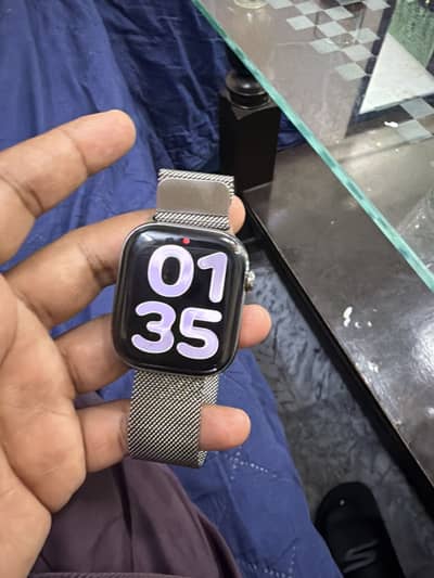 apple watch series 10 stainless steel  complete box