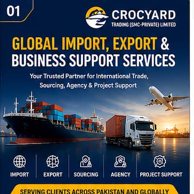 Import Export Commodities Business Consultancy Project Manage Services