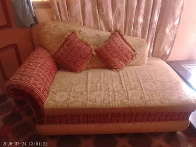 Sofa set With Table and Carpet