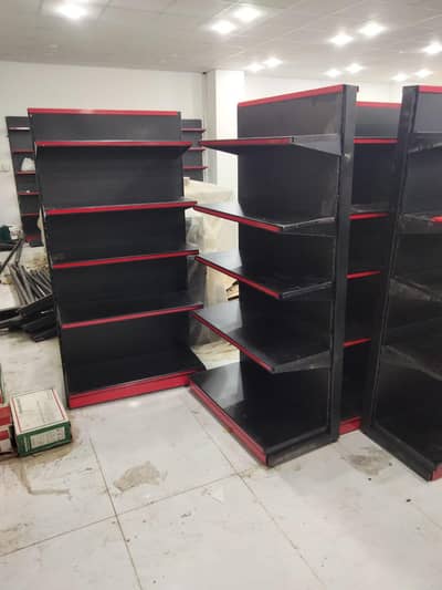 super store display racks cash counter shopping trolley basket availab