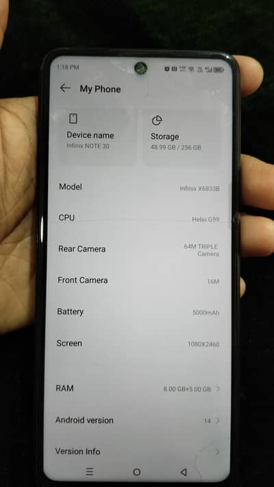Infinix Note 30