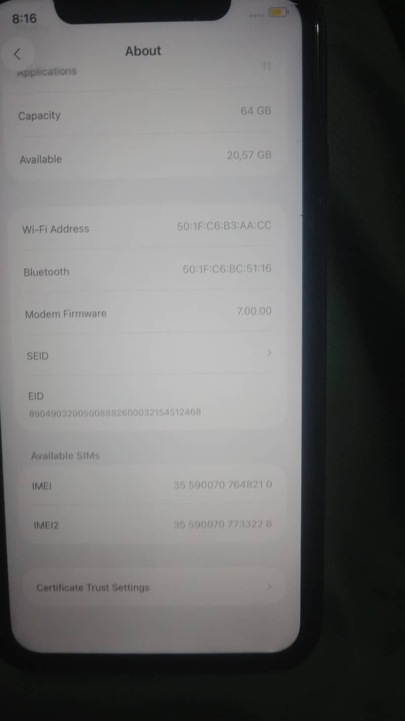 exchange possible Android 1