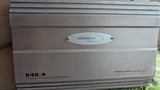 horison branded 4chanel amplifier