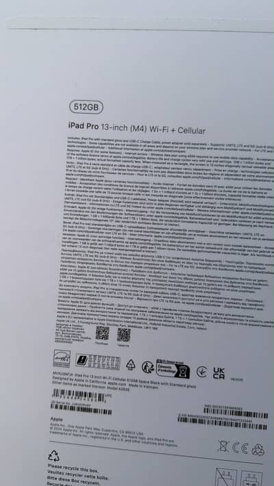 Ipad m4 13inch 512gb