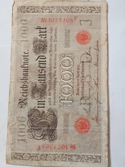 Old Antique note